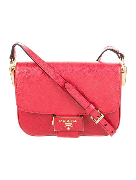 prada saffiano lux crossbody bag